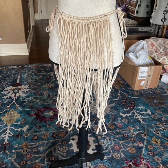 Sexy Handmade Macrame Skirt - Picture 3 of 8